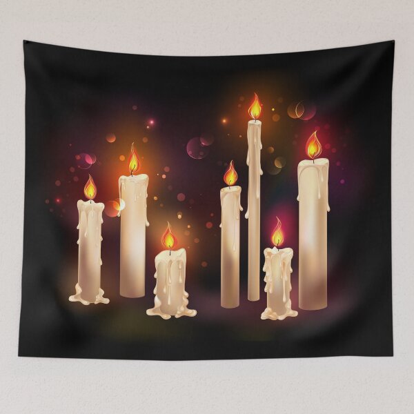 Item preview, Burning Wax Candles designed and sold by Blackmoon9.