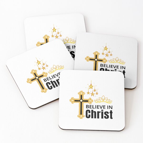 Item preview, Believe In Christ - Short Christian Quotes | Short Religious Quote designed and sold by Delandor.
