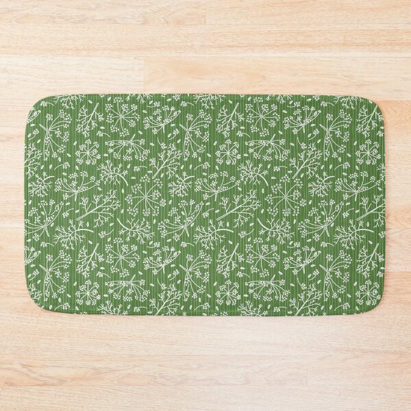 Aperçu de l'œuvre Aneth délicat sur vert mousse créée et vendue par Amilia Korre.