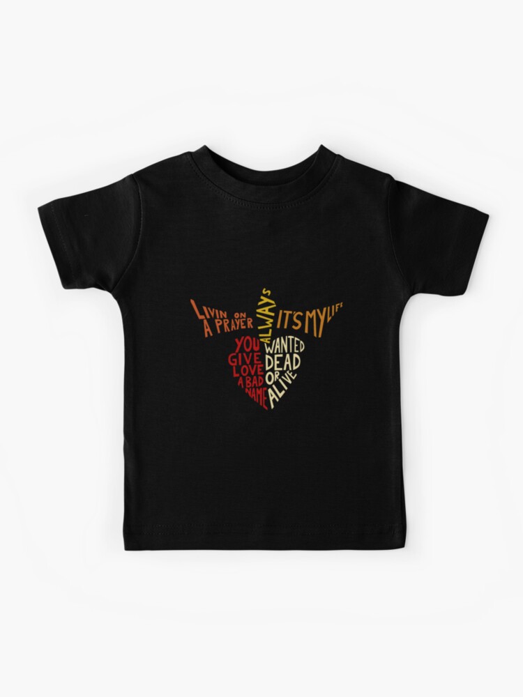 bon jovi t shirt kids