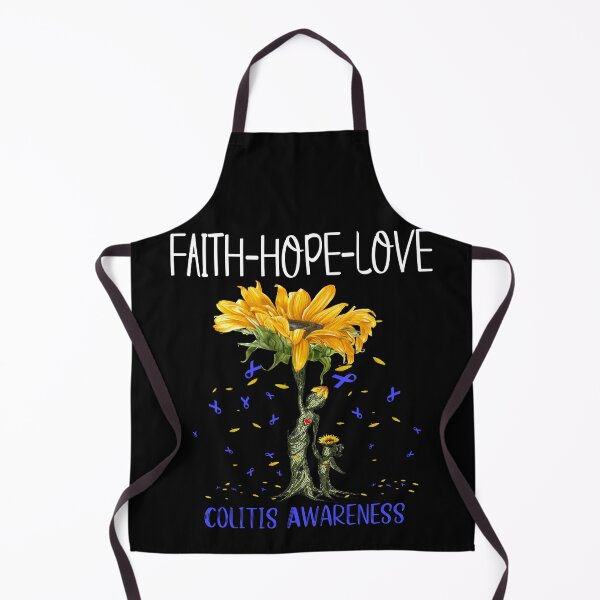 Item preview, Colitis Awareness - Sunflower Faith Hope Love designed and sold by Hilten.