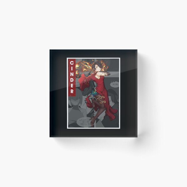 Item preview, Cinder wear red dress poster vintage designed and sold by Correia6534.