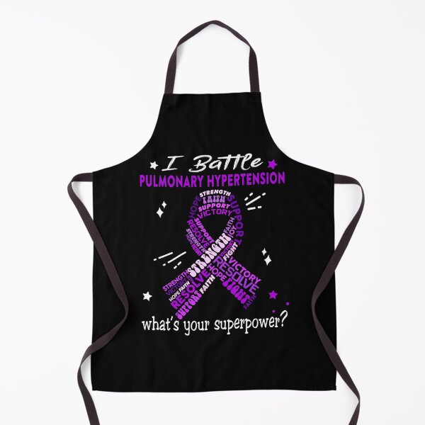 Item preview, Pulmonary Hypertension Warrior, I Battle Pulmonary Hypertension What's Your Superpower? designed and sold by Greggwillard.
