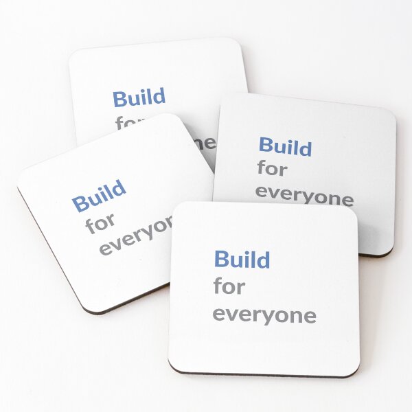 Item preview, Build for everyone designed and sold by UXUI-LAB.