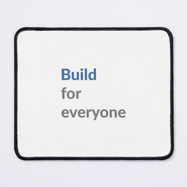 Item preview, Build for everyone designed and sold by UXUI-LAB.