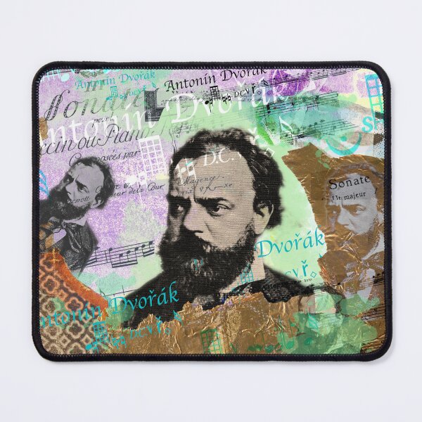Item preview, with which the Czech composer Anton Dvořák made his breakthrough. The musician had a lifelong friendship with Johannes Brahms. In his work, Dvořák combines influences from classical and romantic with elements of folk music. Symphonies designed and sold by Mauswohn.