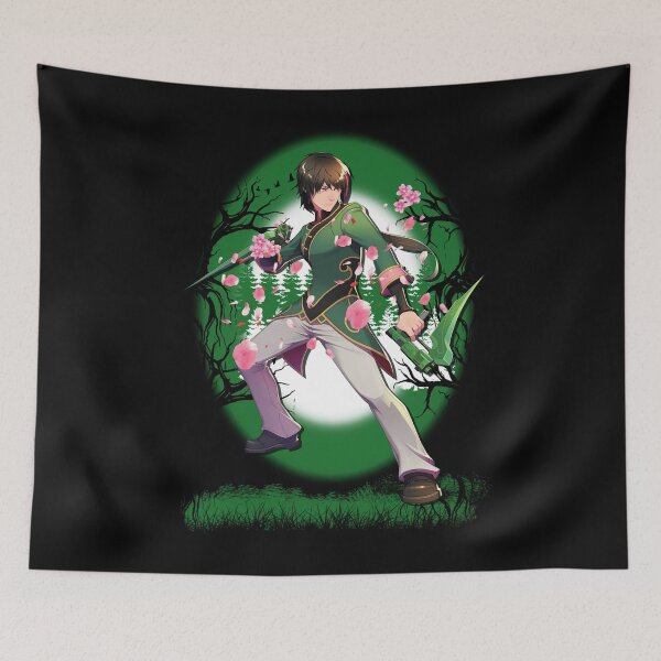 Item preview, Lie Ren man anime green shirt designed and sold by Correia6534.