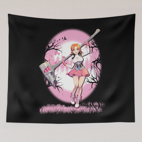 Item preview, Nora Valkyrie girl anime so beautiful pink color designed and sold by Correia6534.