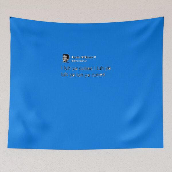 Item preview, Dylan O&x27;brien&x27;s tweet Sticker designed and sold by MichaeHold.