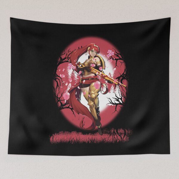 Item preview, Nora Valkyrie girl anime red long hair designed and sold by Correia6534.
