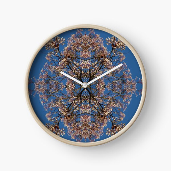 Blossom Burst #4 Clock