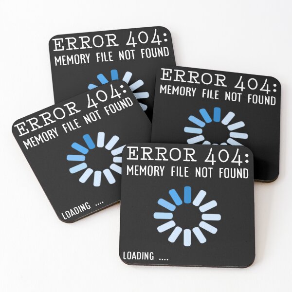 Item preview, Error 404 file not found. designed and sold by Umiska.