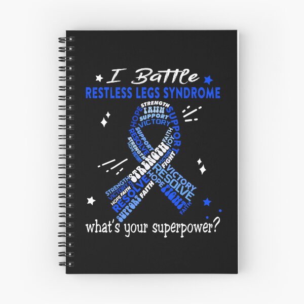 Item preview, Restless Legs Syndrome Warrior, I Battle Restless Legs Syndrome What's Your Superpower? designed and sold by Greggwillard.