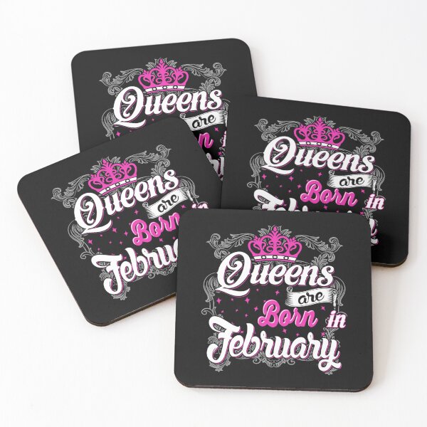 Item preview, Queens Are Born In February designed and sold by GalaxyPDX.