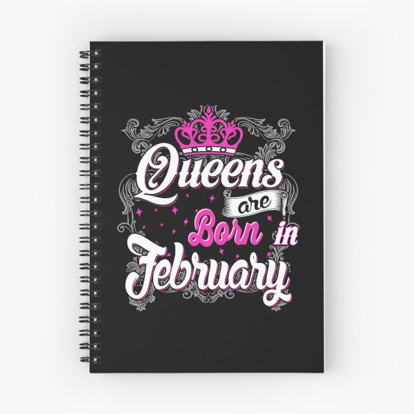 Item preview, Queens Are Born In February designed and sold by GalaxyPDX.
