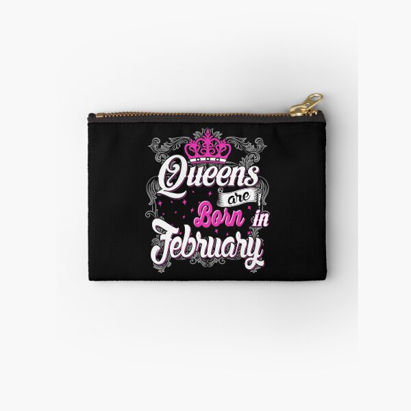 Item preview, Queens Are Born In February designed and sold by GalaxyPDX.