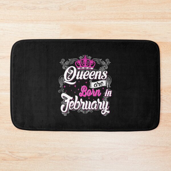 Item preview, Queens Are Born In February designed and sold by GalaxyPDX.