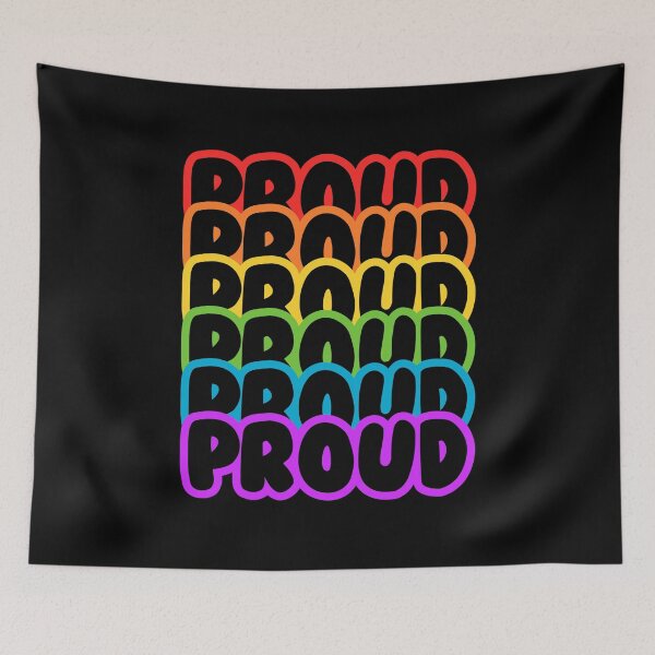 Item preview, Rainbow Proud LGBT Pride LGBT Rainbow Support LGBTQ designed and sold by enjoytheshirt.
