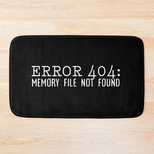 Item preview, Error 404 file not found. designed and sold by Umiska.