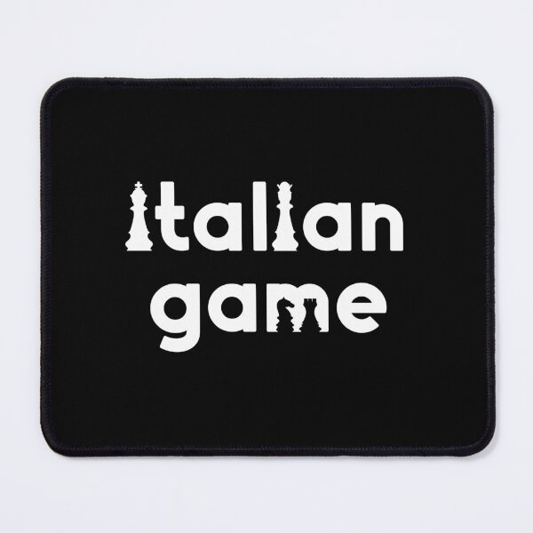 Item preview, Chess Words Italian Game - Chess designed and sold by 10PercentTees.