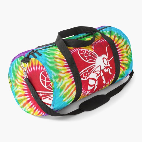 Item preview, Bee Heart Shape Tie Dye Art designed and sold by MobertsonArt.
