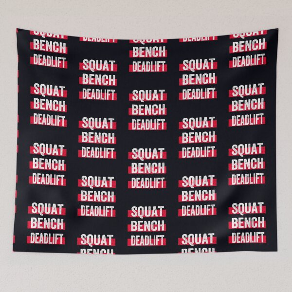 Item preview, Weightlifting, Squat, Bench, Deadlift, Powerlifting Gym Workout designed and sold by madtoyman.