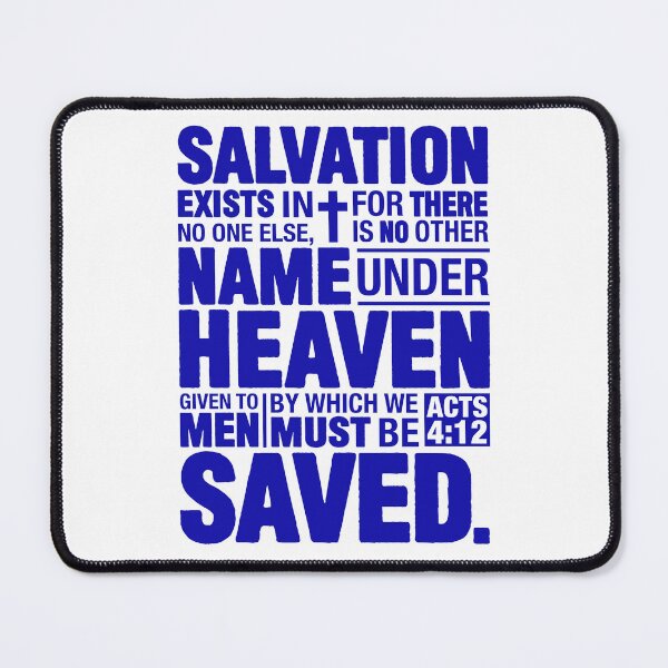 Item preview, Acts 4:12 Salvation designed and sold by plushism.