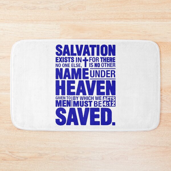 Item preview, Acts 4:12 Salvation designed and sold by plushism.