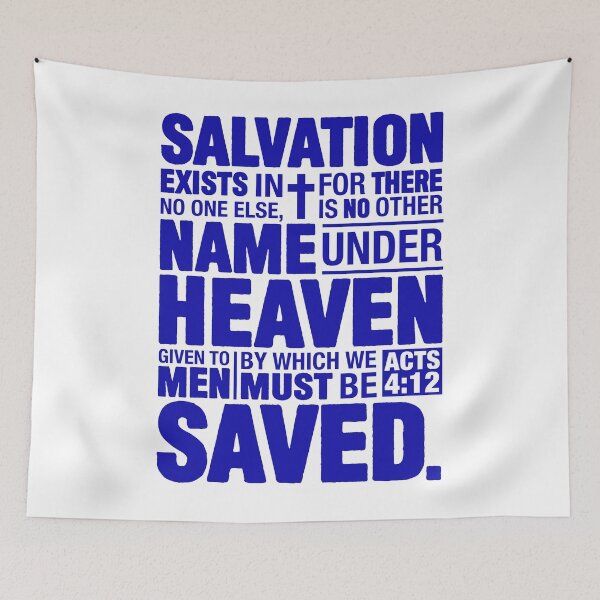 Item preview, Acts 4:12 Salvation designed and sold by plushism.