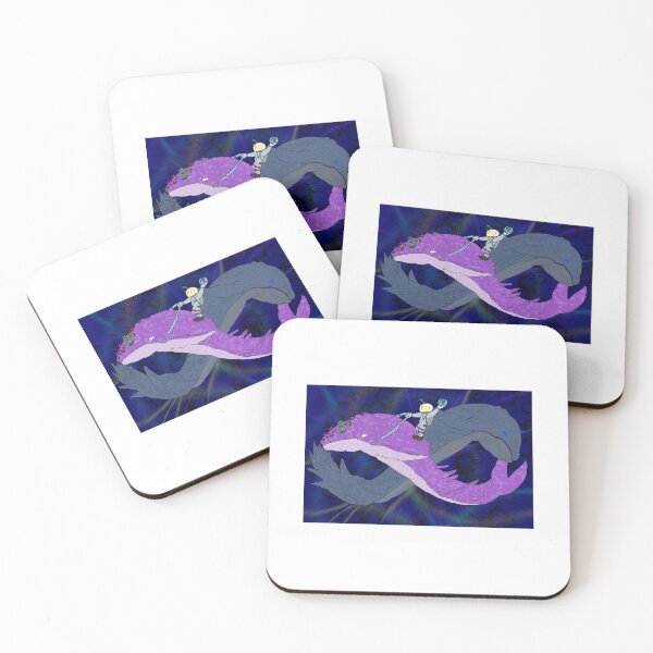 Item preview, Paseo cósmico de ballenas designed and sold by ThoughtMofo.
