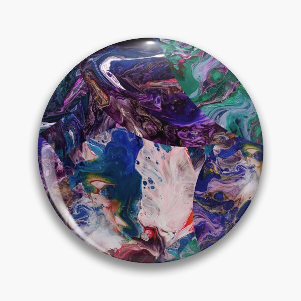 Item preview, A flawless Pattern of fluid art inside perfect orbs designed and sold by Shape-And-Color.