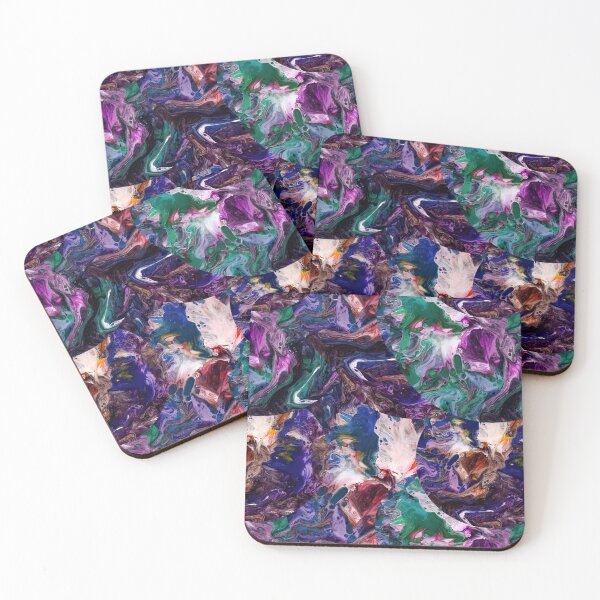 Item preview, A flawless Pattern of fluid art inside perfect orbs designed and sold by Shape-And-Color.