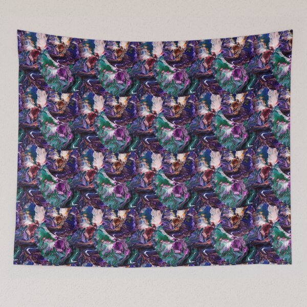 Item preview, A flawless Pattern of fluid art inside perfect orbs designed and sold by Shape-And-Color.
