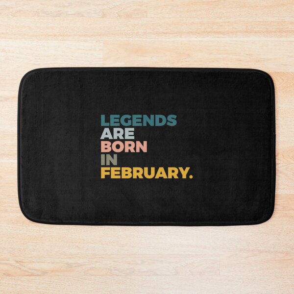 Item preview, Legends Are Born In February  Pop Art Color  February Birthday designed and sold by GalaxyPDX.