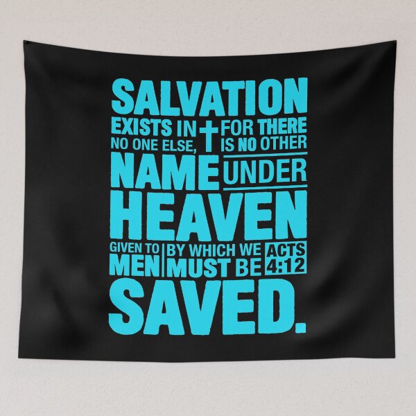 Item preview, Acts 4:12 Salvation designed and sold by plushism.