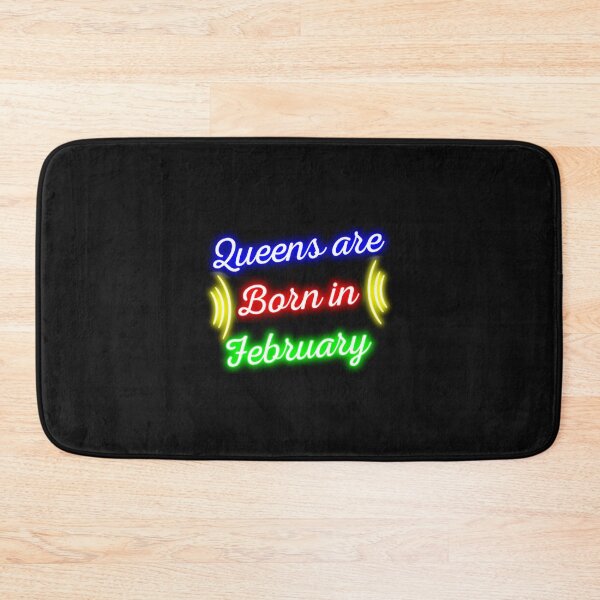 Item preview, Neon queens are born in february, special february born quotes, vibrant february queen birthday gift designed and sold by GalaxyPDX.