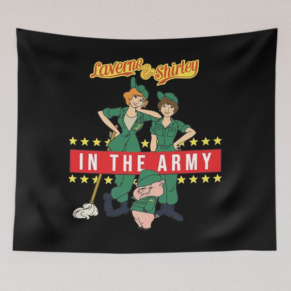 Item preview, Vintage Retro Laverne And Shir ley In The Army Cool Gifts designed and sold by Joeypfannerstil.
