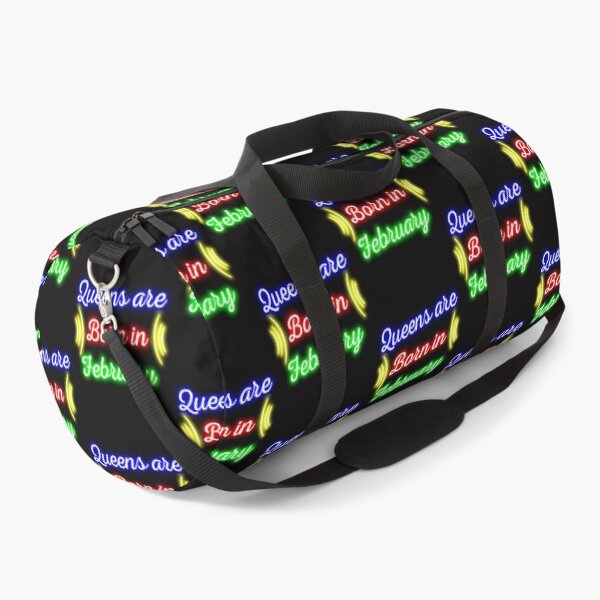 Item preview, Neon queens are born in february, special february born quotes, vibrant february queen birthday gift designed and sold by GalaxyPDX.