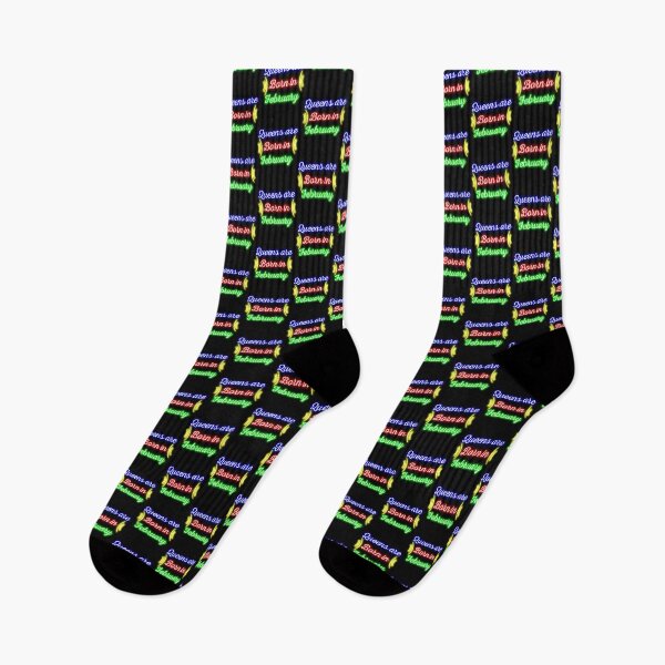 Item preview, Neon queens are born in february, special february born quotes, vibrant february queen birthday gift designed and sold by GalaxyPDX.