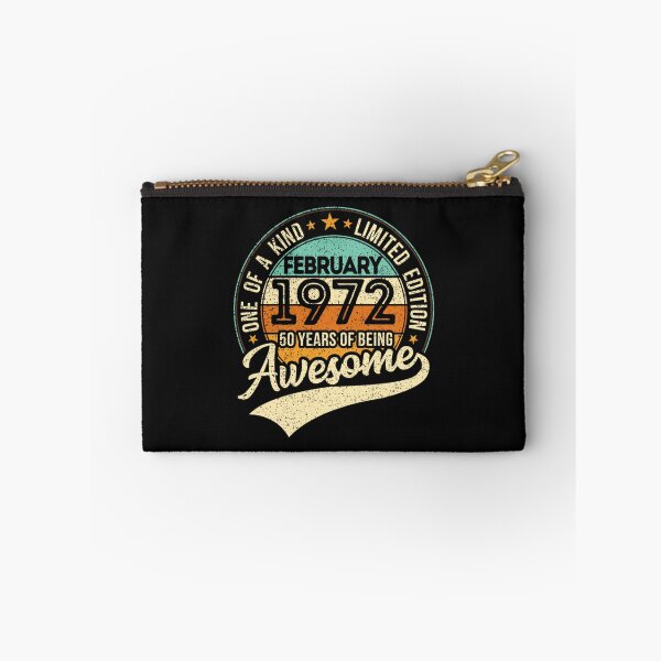 Item preview, One of a Kind - Born in February 1972 - 50 years of being awesome - 2022 birthday - Limited Edition  designed and sold by GalaxyPDX.