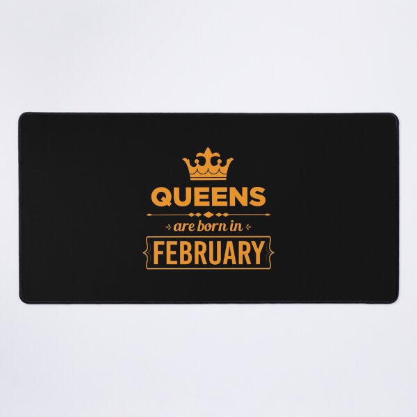 Item preview, Queens Are Born In February Birthday designed and sold by GalaxyPDX.