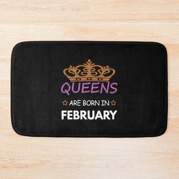 Item preview, Queens Are Born in February Fitted Scoop  designed and sold by GalaxyPDX.
