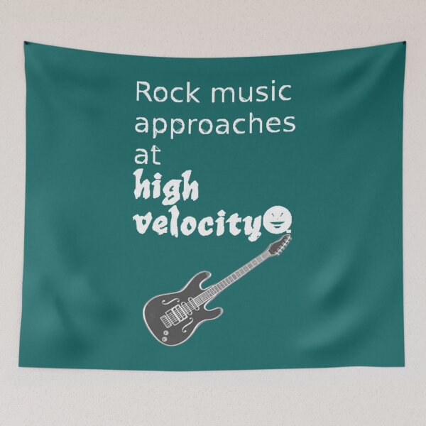 Item preview, Rock Music Approaches At High Velocity designed and sold by PacriSagnaru.