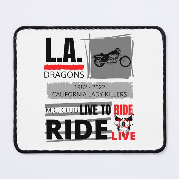 Item preview, L.A. Dragons M.C. Club. designed and sold by NinjaPug.