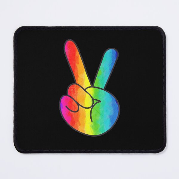 Item preview, LGBT Peace Symbol Pride LGBT Rainbow Flag Support LGBTQ designed and sold by enjoytheshirt.
