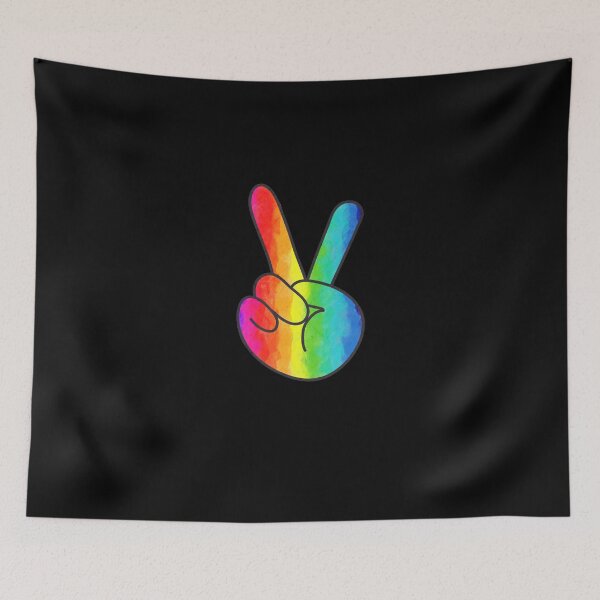 Item preview, LGBT Peace Symbol Pride LGBT Rainbow Flag Support LGBTQ designed and sold by enjoytheshirt.