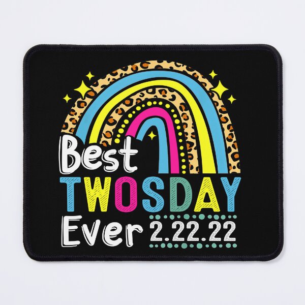 Item preview, Happy Twosday 2022 Leopard Rainbow Twos Day 2/22/22  designed and sold by Meggie179.