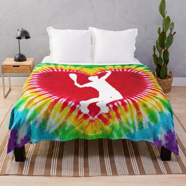Item preview, Tennis Heart Shape Tie Dye Art designed and sold by MobertsonArt.