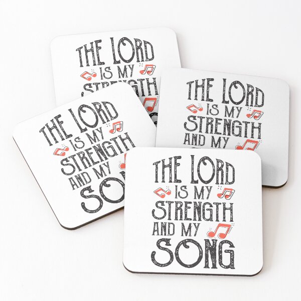 Item preview, The Lord Is My Strength And My Song, the joy of the lord  designed and sold by kind4you.