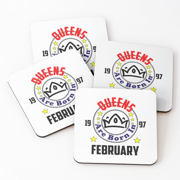 Item preview, queens are born in february, february queen vintage design, february born quotes.      designed and sold by GalaxyPDX.